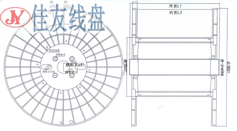 PN1000塑料筒體